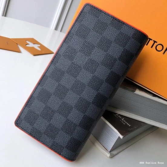 Aaa replica bags BRAZZA VUITTON LOUIS WALLET 0802